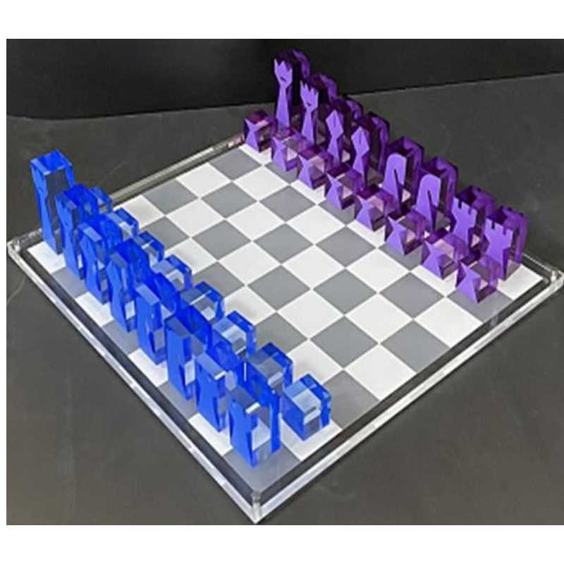 تصميم جديد عائلة الاكريليك مجموعة الشطرنج